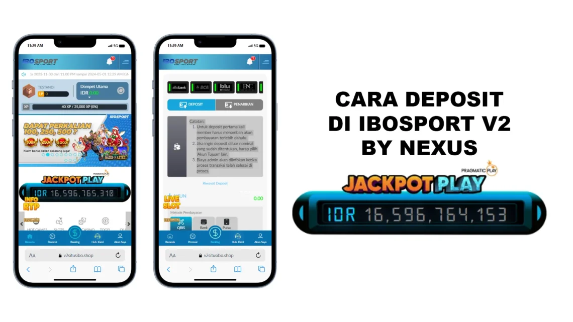 Cara Deposit Di IBOSport V2 by Nexus